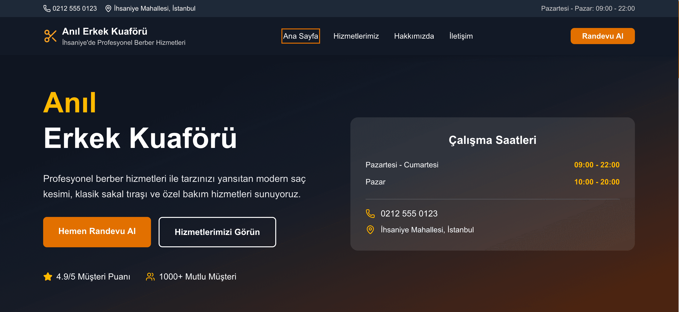 Stil Berber web sitesi